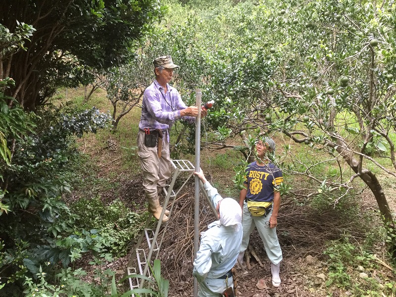 Installing an EM rectification barrier