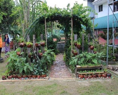 Best Mentoring Awarded school garden