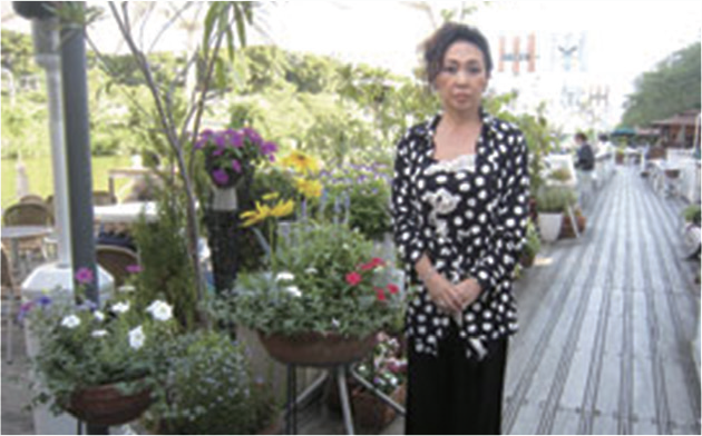 Ms. Yuko Hanyu, who realized a revival of fireflies