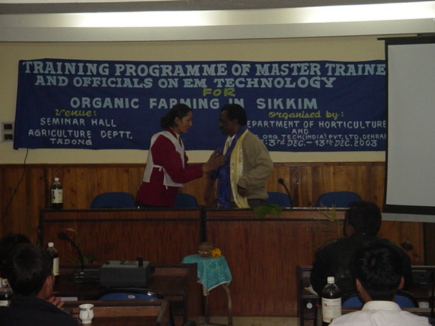 Maple became a part of the Organic mission in Sikkim in 2003
