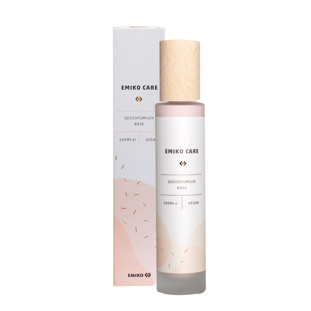 EMIKO®Care Gesichtsmilch Rose