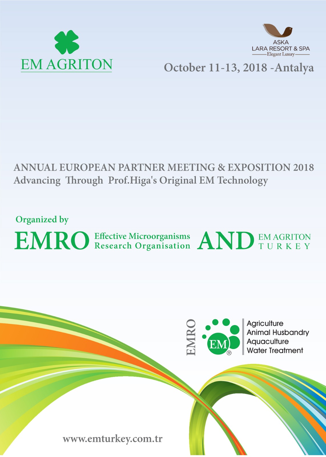 Annual European Partner Meeting & Exposition 2018