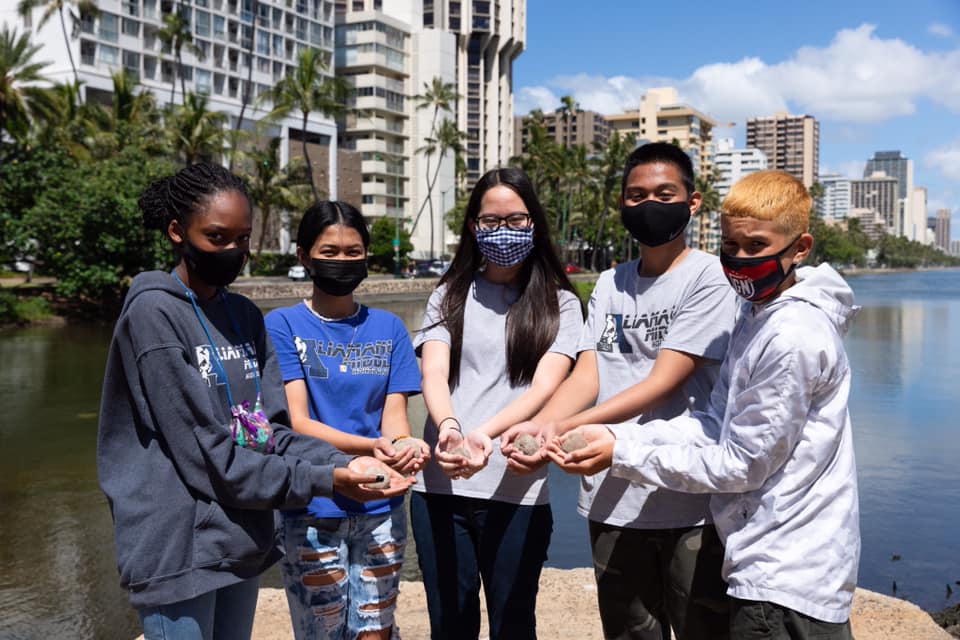 Genki Ala Wai Project in Hawaii on Earth Day