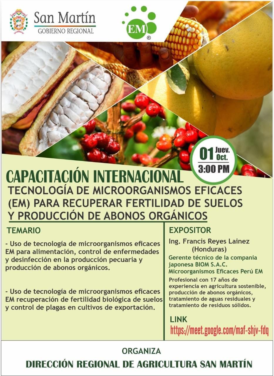 WEBINAR on EM in Peru